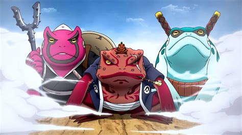 What episode does Naruto return to the village after sage training .